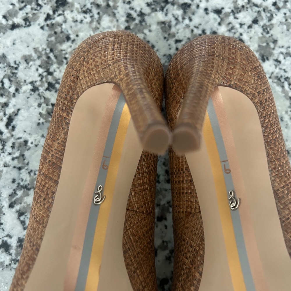 NWOB Sam Edelman Women's Hazel Pump Cuoio - Picture 13 of 13